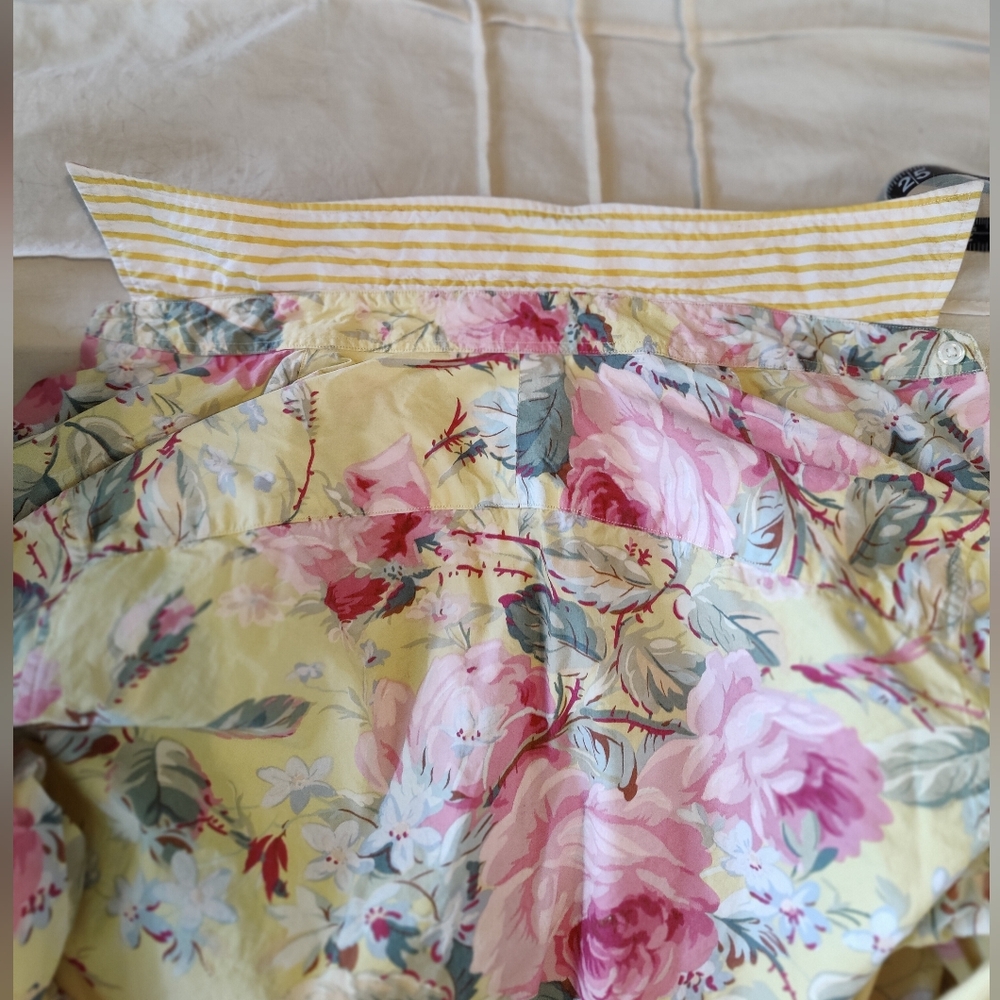 Ralph Lauren, Black Label,  Floral Button-Up Shirt NWOT - Picture 7 of 13